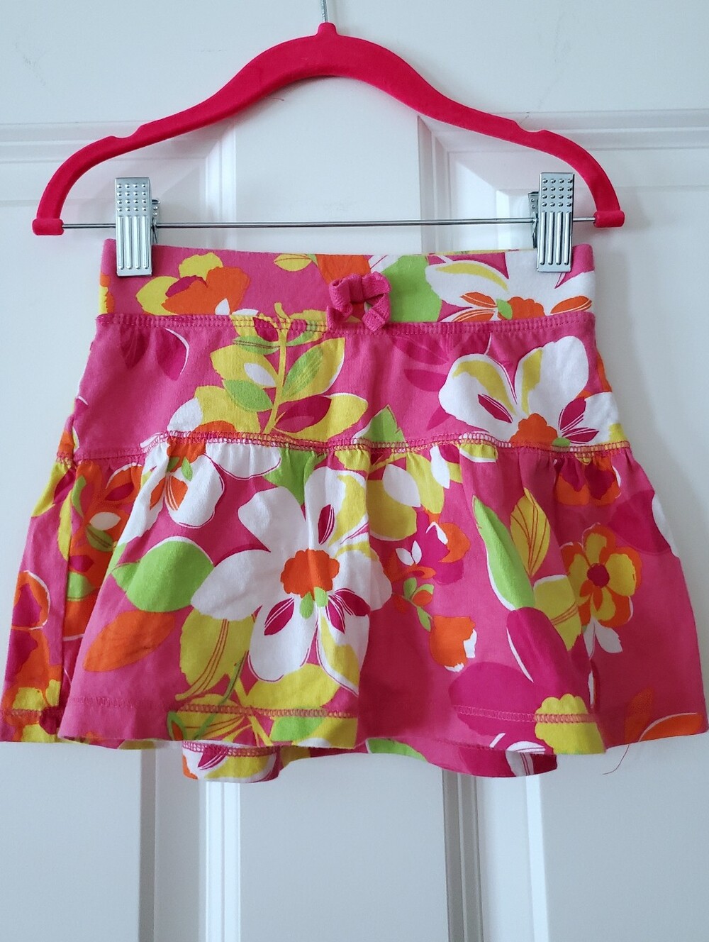 Children's Place Little Girl's Tropical Print Pull-on Skort